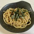 papikun's cooksnap of when they made 幸せパスタ♡たらこバター醤油味！.
