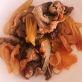 pukukoko's cooksnap of when they made 豚バラとネギの甘辛丼.