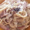 クックX3KF6Z☆'s cooksnap of when they made 簡単ワンパンカルボナーラ.