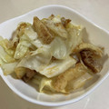 papikun's cooksnap of when they made 簡単副菜☆キャベツと油揚げのしょうが醤油.