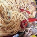 ムーヒツジ's cooksnap of when they made プロ直伝！チンジャオロース風パスタ.