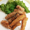 Haaaaruuuu's cooksnap of when they made まんだいの竜田揚げ♪.