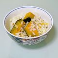 キンプリ's cooksnap of when they made もち麦入りかぼちゃご飯☆鍋・炊飯器でも.