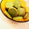 kikyoo_01's cooksnap of when they made 桜と抹茶のアイスボックスクッキー.