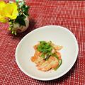 Laufen's cooksnap of when they made 絶対うまい！ヤゲン軟骨の明太バター炒め♡.