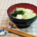 umemodoki's cooksnap of when they made ネギと豆腐の簡単味噌汁.
