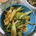 みずづいろ's cooksnap of when they made 時短大量消費！ズボラなセロリのごま油炒め.