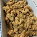 まぐきち's cooksnap of when they made 美味しい︎︎♥クルミきび糖(黒糖)きな粉.