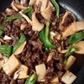鶏皮坊主's cooksnap of when they made たけのこと牛肉のオイスターソース炒め.