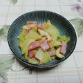 レオミウ's cooksnap of when they made ブロッコリーの茎とちくわのきんぴら.