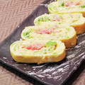 Dellaたん's cooksnap of when they made お弁当に！ネギと紅生姜の卵焼き.