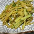 QPはにー's cooksnap of when they made あと一品に♪キュウリとジャガイモの中華炒.