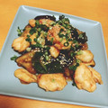 ☆tomirin☆'s cooksnap of when they made 鶏ささみとなすの旨辛炒め.