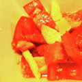 シロツメクサmnm's cooksnap of when they made 長芋とトマトのごまポン酢合え.