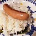 ふぁんころ's cooksnap of when they made ウインナーおにぎり.