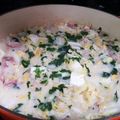 FaithAloha's cooksnap of when they made 白菜とベーコンのクリームコーン煮.
