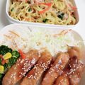 上野食堂's cooksnap of when they made お弁当に！甘辛豚ロースのソテー.