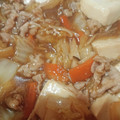 ききみみちゃん's cooksnap of when they made とろ旨♪白菜と豚肉の甘酢あん豆腐.