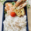まめまるM's cooksnap of when they made 白だしだけ^ ^ネギと小えびの和風卵焼き.