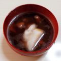 チコリママ's cooksnap of when they made カボチャ入りぜんざい.