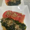 猫のミイヤ's cooksnap of when they made トマトとワカメの甘酸っぱいサラダ.