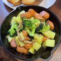 スージー＆ジル's cooksnap of when they made じゃがいものジャーマンアヒージョ.