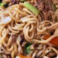 chacokon☆'s cooksnap of when they made 余り物オイスター焼きうどん.