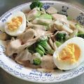 ぬこぬい戸田さん's cooksnap of when they made ごぼうとブロッコリーとゆで卵のサラダ.