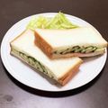 居酒屋まるみ's cooksnap of when they made キュウリ多目なサンドイッチ.