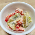 一番星寿美次郎's cooksnap of when they made キウイとトマトのわさマヨサラダ.