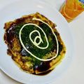 にきけん's cooksnap of when they made お好み焼きの帳消しは柑橘系ジュース★.