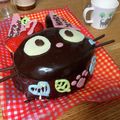 ゆきたこ's cooksnap of when they made ジジ♡誕生日ケーキ 魔女の宅急便 ジブリ.