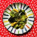 チェックのミニくま's cooksnap of when they made 酢の物 (しらす.胡瓜.ワカメ.たまご).