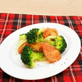 horseland's cooksnap of when they made 簡単☆ブロッコリーとトマトのフレンチ和え.