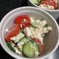 ♡JyuRiku♡'s cooksnap of when they made ☆簡単☆豆腐とトマトのツナサラダ.