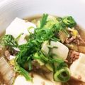 クッキン坊主's cooksnap of when they made 豆腐の白菜と鶏ひき肉あんかけ.