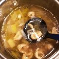 ★とっくり★'s cooksnap of when they made 鶏皮✧うまスープ.