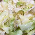 mamechii's cooksnap of when they made 目分量でめちゃ旨！おつまみじゃこキャベツ.