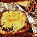 ダッフィーニーうに's cooksnap of when they made 美味しい　カレーそぼろのチーズトースト.