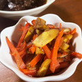 ∞ちぷ子∞'s cooksnap of when they made ご飯乗せ！椎茸の軸のきんぴら.