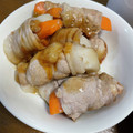 笑みs's cooksnap of when they made 餅の豚バラ巻き。すき焼きのタレで簡単！.