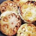 はる7's cooksnap of when they made レンコンの鶏ひき肉のはさみ照り焼き煮.