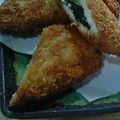 ﾄﾓ猫's cooksnap of when they made ささみチーズフライ.