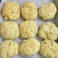 al004's cooksnap of when they made ずぼらがつくるバナナスコーン.