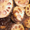 クックS5N2AF☆'s cooksnap of when they made 蓮根の肉詰め照り焼き風.