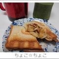ちょこ☆ちょこ's cooksnap of when they made 子供の焼きそばホットサンド.