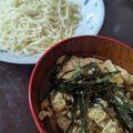 クックBQ3VEA☆'s cooksnap of when they made やみつき♪きのこ入り豚肉汁のつけそうめん.