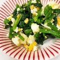 なーなちゃん's cooksnap of when they made 簡単！うまい！ほうれん草と卵のナムル.
