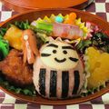 のんタイム's cooksnap of when they made 受験応援！ダジャレ弁当.