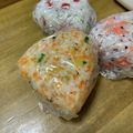 ゆいランラン's cooksnap of when they made 韓国おにぎり★チュモクパプ.